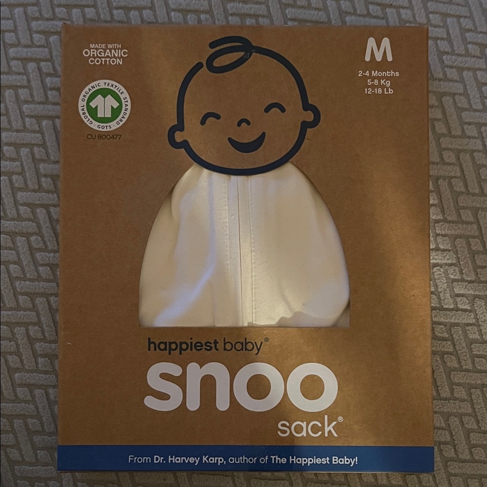 Happiest Baby Snoo Sack - White